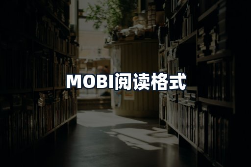 MOBI阅读格式